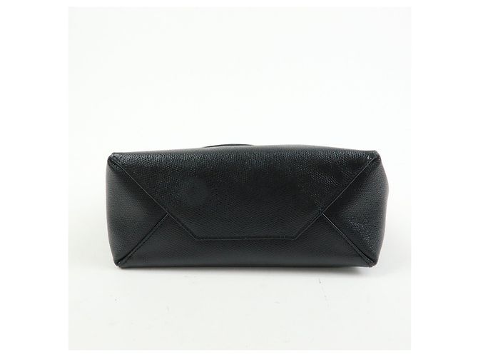 Céline CELINE Party Cal Cabas Leder 2WAY Tasche Tote Bag Handtasche Schwarz - Ansicht 5