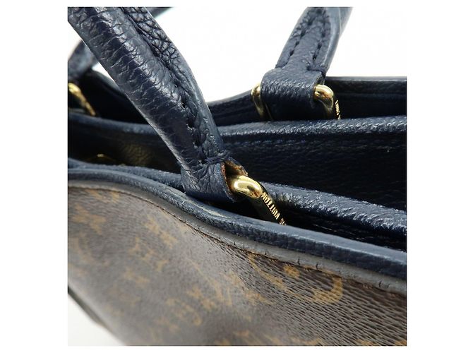 Louis Vuitton Monogram Popincourt PM 2Way Hand Bag Brown Marine M43434 - vista 12