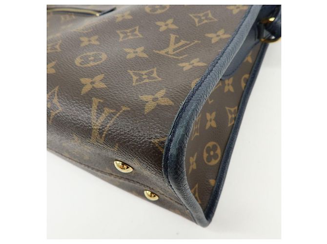 Louis Vuitton Monogram Popincourt PM 2Way Hand Bag Brown Marine M43434 - vista 16