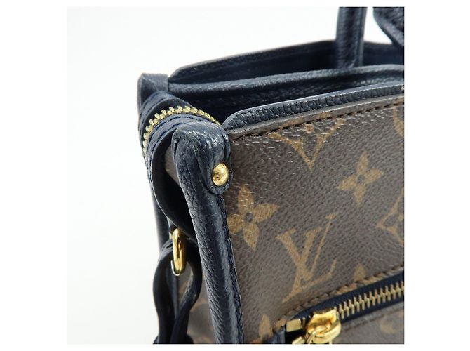 Louis Vuitton Monogram Popincourt PM 2Way Hand Bag Brown Marine M43434 - vista 17