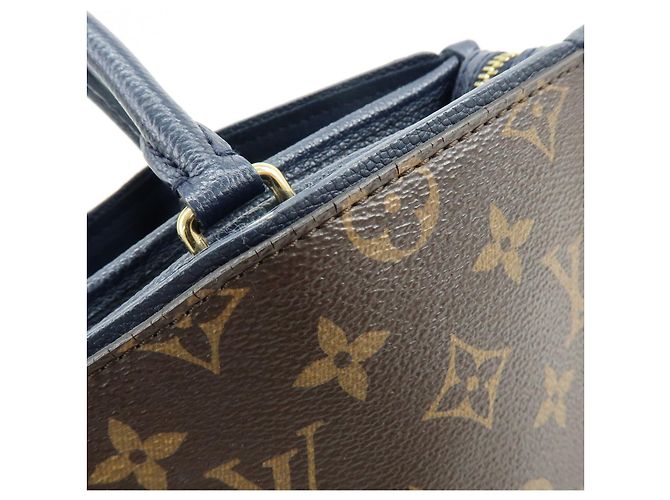 Louis Vuitton Monogram Popincourt PM 2Way Hand Bag Brown Marine M43434 - vista 19