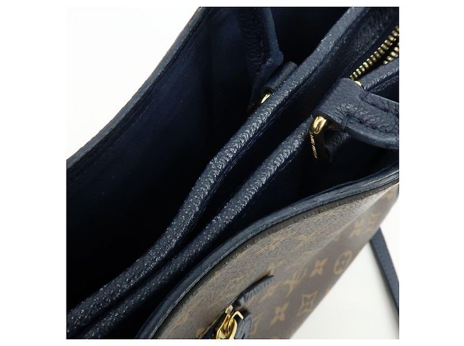 Louis Vuitton Monogram Popincourt PM 2Way Hand Bag Brown Marine M43434 - vista 22