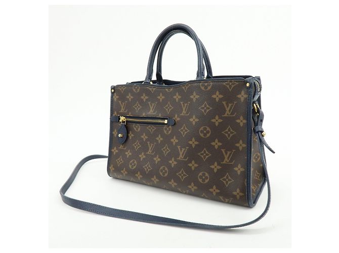 Louis Vuitton Monogram Popincourt PM 2Way Hand Bag Brown Marine M43434 - vista 3