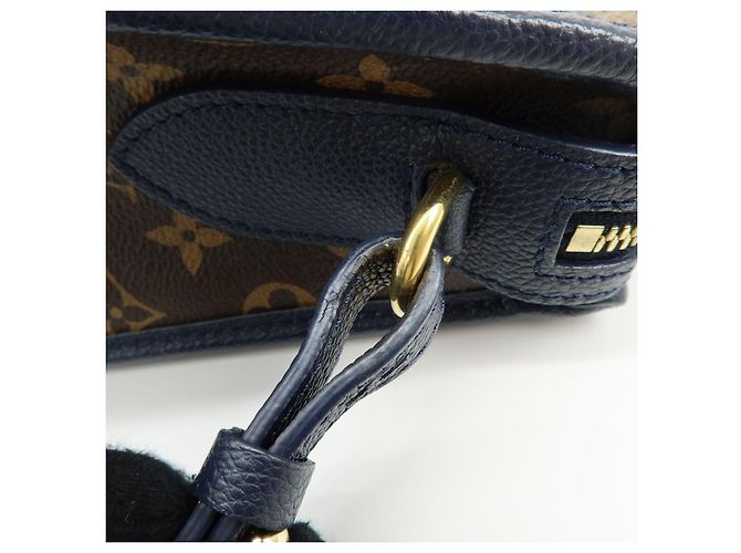 Louis Vuitton Monogram Popincourt PM 2Way Hand Bag Brown Marine M43434 - vista 8