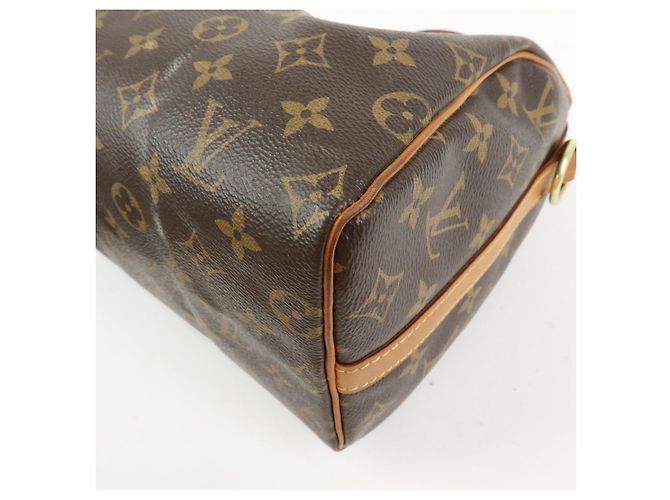 Louis Vuitton Monogram Speedy Bandouliere 25 2Way Bag Brown M46977 - vista 11