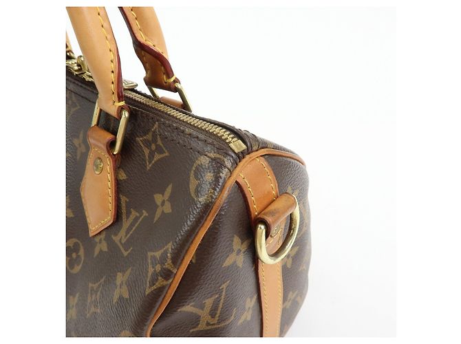 Louis Vuitton Monogram Speedy Bandouliere 25 2Way Bag Brown M46977 - vista 14