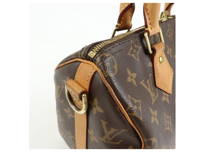 Louis Vuitton Monogram Speedy Bandouliere 25 2Way Bag Brown M46977 - vista 15