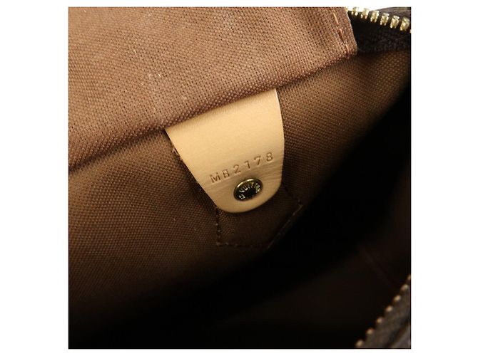 Louis Vuitton Monogram Speedy Bandouliere 25 2Way Bag Brown M46977 - vista 24