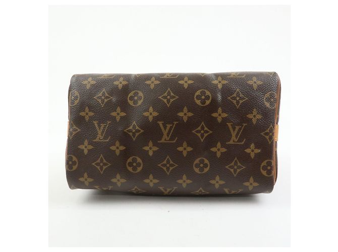 Louis Vuitton Monogram Speedy Bandouliere 25 2Way Bag Brown M46977 - vista 5