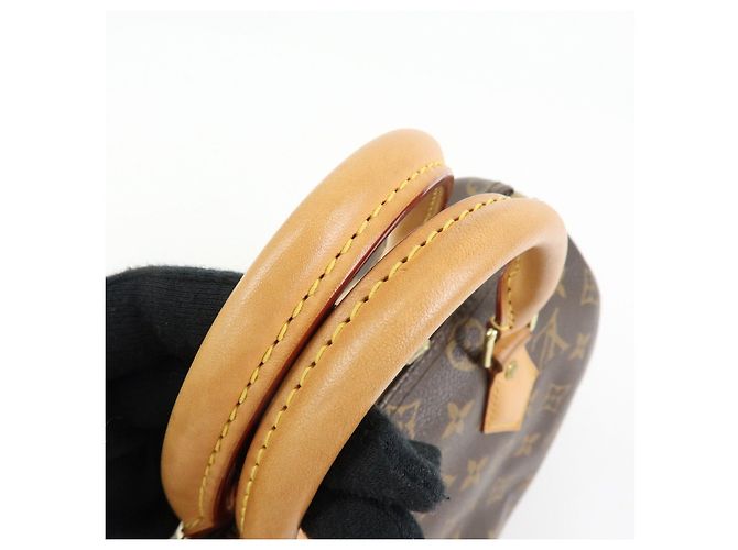Louis Vuitton Monogram Speedy Bandouliere 25 2Way Bag Brown M46977 - vista 7
