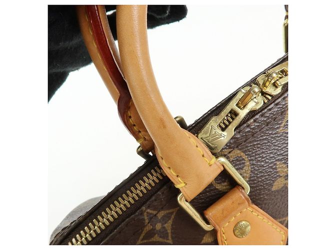 Louis Vuitton Monogram Speedy Bandouliere 25 2Way Bag Brown M46977 - vista 8