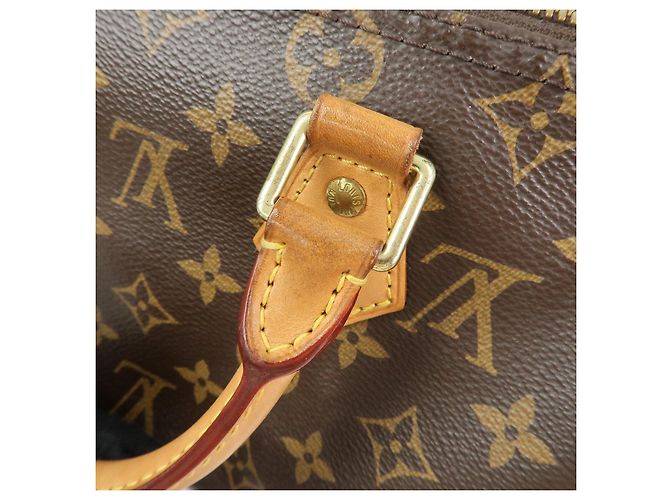 Louis Vuitton Monogram Speedy Bandouliere 25 2Way Bag Brown M46977 - vista 9