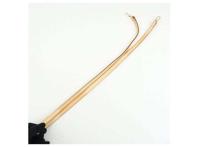 Louis Vuitton Nume Leather Shoulder Strap 120cm Natural J00145 - vista 3
