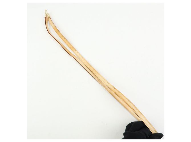 Louis Vuitton Nume Leather Shoulder Strap 120cm Natural J00145 - vista 4