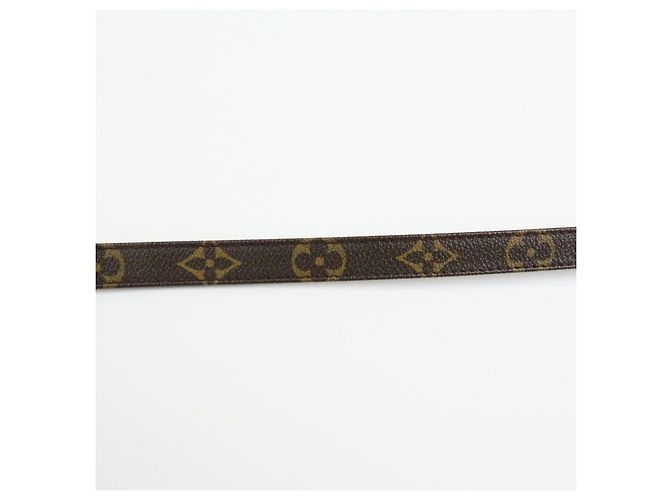 Louis Vuitton Monogram Canvas Shoulder Strap 120cm 1.6cm Brown J75010 - view 10