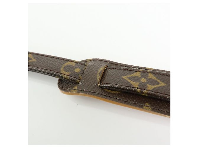 Louis Vuitton Monogram Canvas Shoulder Strap 120cm 1.6cm Brown J75010 - view 13