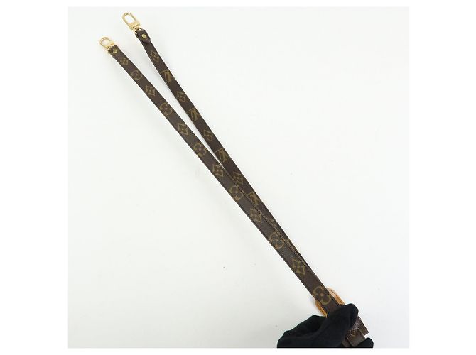 Louis Vuitton Monogram Canvas Shoulder Strap 120cm 1.6cm Brown J75010 - view 4