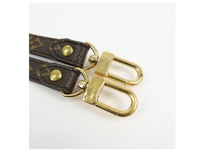 Louis Vuitton Monogram Canvas Shoulder Strap 120cm 1.6cm Brown J75010 - view 6