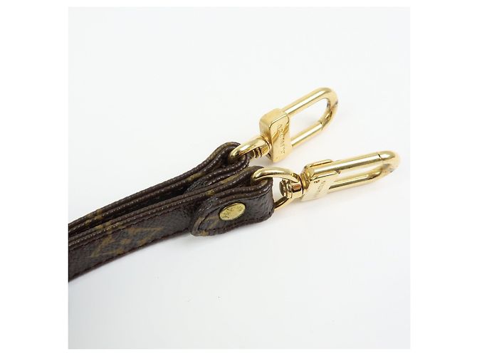 Louis Vuitton Monogram Canvas Shoulder Strap 120cm 1.6cm Brown J75010 - view 7