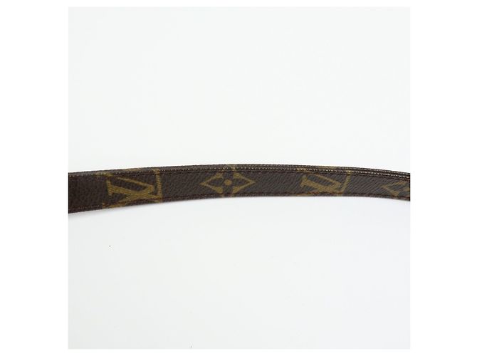 Louis Vuitton Monogram Canvas Shoulder Strap 120cm 1.6cm Brown J75010 - view 8