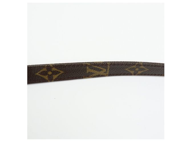 Louis Vuitton Monogram Canvas Shoulder Strap 120cm 1.6cm Brown J75010 - view 9