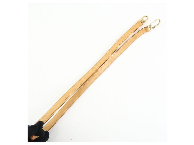 Louis Vuitton Nume Leather Shoulder Strap 100cm 1.6cm Natural J00142 - vista 3