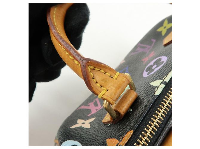 Louis Vuitton Monogram Multicolor Mini Speedy Mini Bag Noir M92644 - vista 12