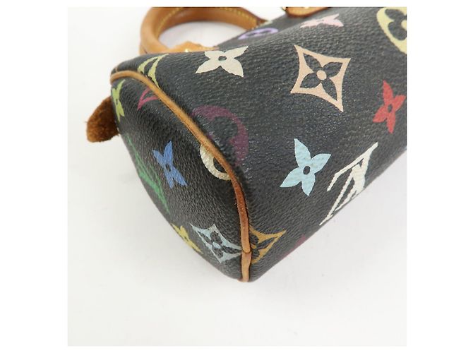 Louis Vuitton Monogram Multicolor Mini Speedy Mini Bag Noir M92644 - vista 15