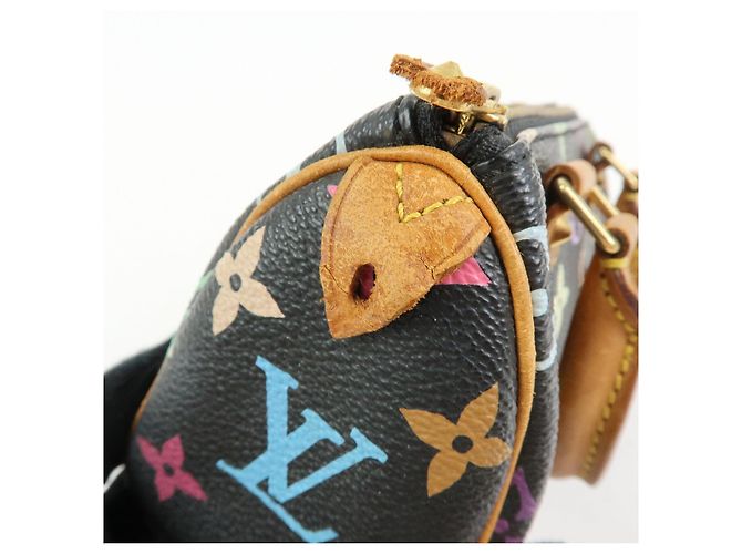 Louis Vuitton Monogram Multicolor Mini Speedy Mini Bag Noir M92644 - vista 21