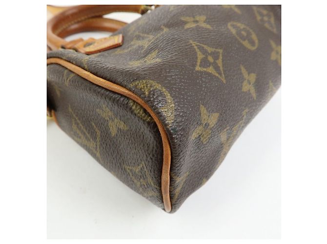 Lotto Borsa a mano e tracolla Louis Vuitton Monogram Mini Speedy M41534 J00142 - vista 15