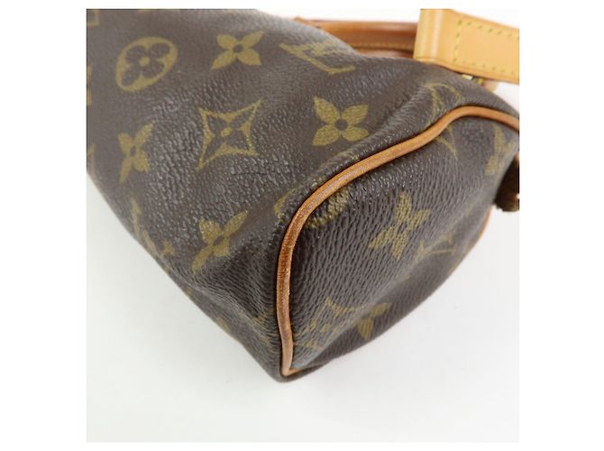 Lotto Borsa a mano e tracolla Louis Vuitton Monogram Mini Speedy M41534 J00142 - vista 16