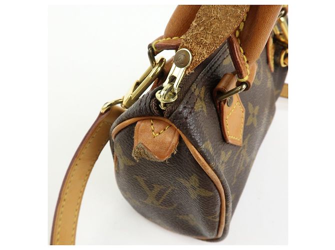 Lotto Borsa a mano e tracolla Louis Vuitton Monogram Mini Speedy M41534 J00142 - vista 19