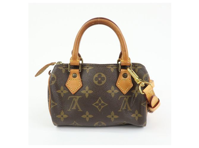 Lotto Borsa a mano e tracolla Louis Vuitton Monogram Mini Speedy M41534 J00142 - vista 2