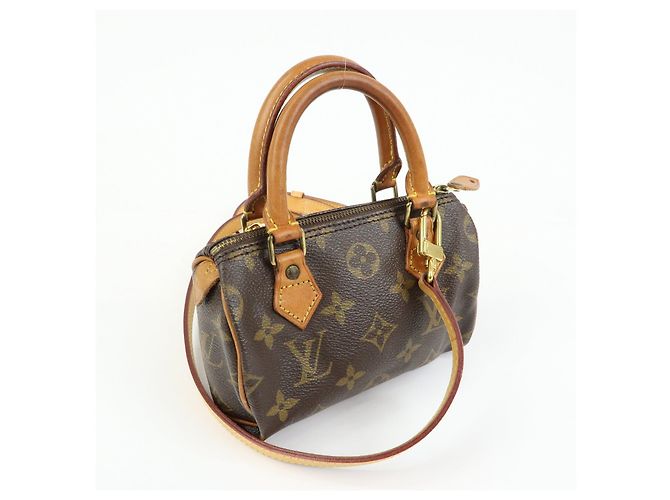 Lotto Borsa a mano e tracolla Louis Vuitton Monogram Mini Speedy M41534 J00142 - vista 4