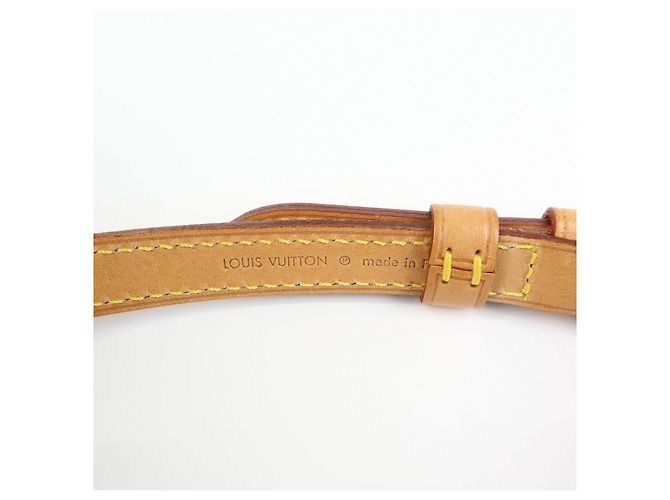 Louis Vuitton Adjustable Leather Shoulder Strap 120cm 1.6cm J52312 - view 23