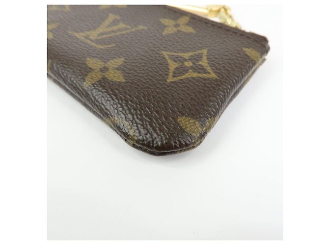 Louis Vuitton Monogram Pochette Cles Coin Case Key Case Brown M62650 - vista 11