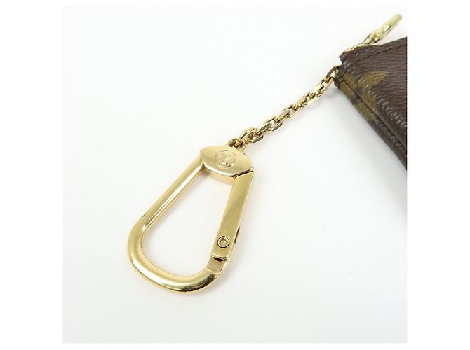 Louis Vuitton Monogram Pochette Cles Coin Case Key Case Brown M62650 - vista 6