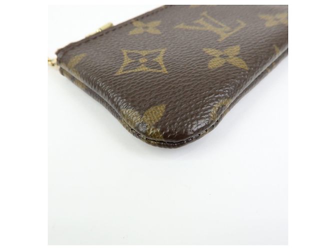 Louis Vuitton Monogram Pochette Cles Coin Case Key Case Brown M62650 - vista 8