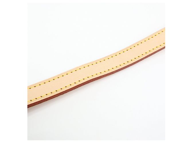 Louis Vuitton Leather Shoulder Strap 120cm 1.6cm Natrual J00144 - view 10