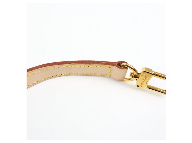 Louis Vuitton Leather Shoulder Strap 120cm 1.6cm Natrual J00144 - view 11