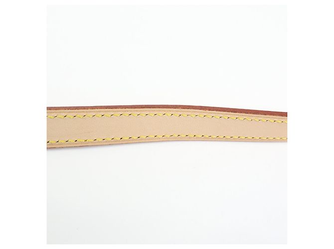 Louis Vuitton Leather Shoulder Strap 120cm 1.6cm Natrual J00144 - view 12
