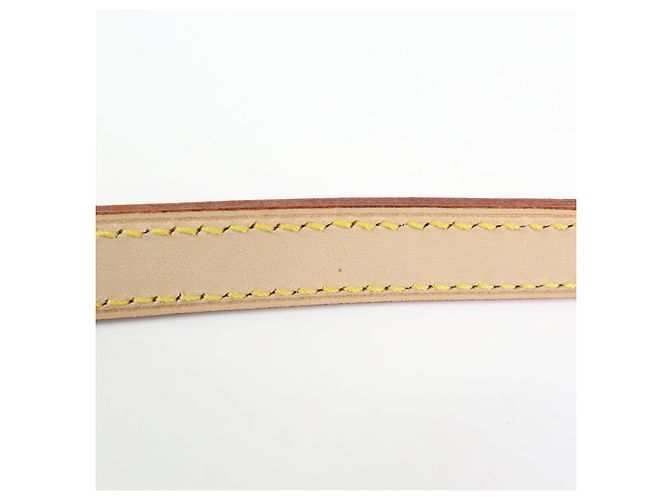Louis Vuitton Leather Shoulder Strap 120cm 1.6cm Natrual J00144 - view 14