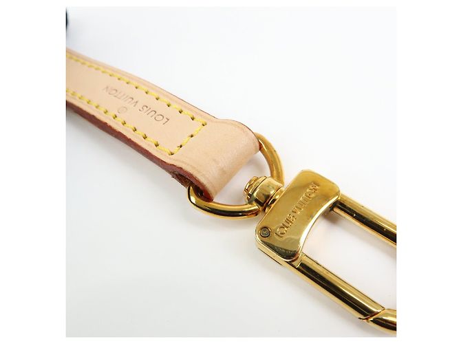 Louis Vuitton Leather Shoulder Strap 120cm 1.6cm Natrual J00144 - view 7