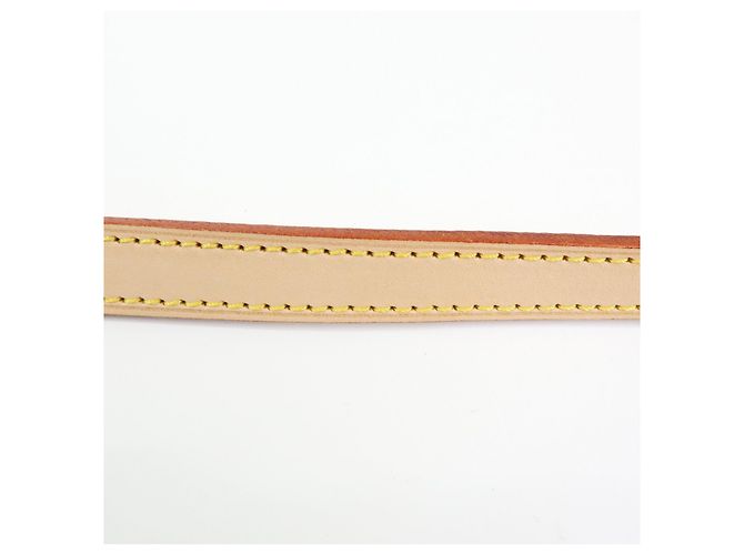 Louis Vuitton Leather Shoulder Strap 120cm 1.6cm Natrual J00144 - view 9