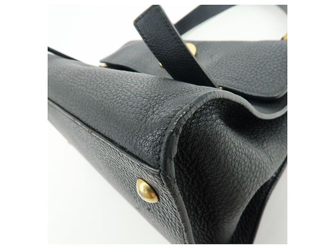 Autre Marque SAINT LAURENT PARIS Borsa a mano e a tracolla 2Way Muse Two in pelle Nero - vista 12