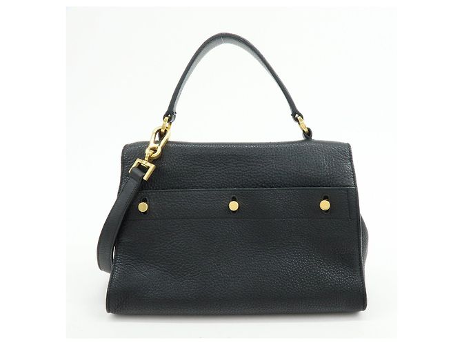 Autre Marque SAINT LAURENT PARIS Borsa a mano e a tracolla 2Way Muse Two in pelle Nero - vista 2