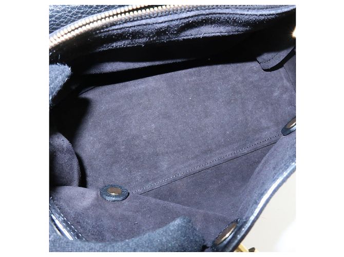 Autre Marque SAINT LAURENT PARIS Borsa a mano e a tracolla 2Way Muse Two in pelle Nero - vista 21
