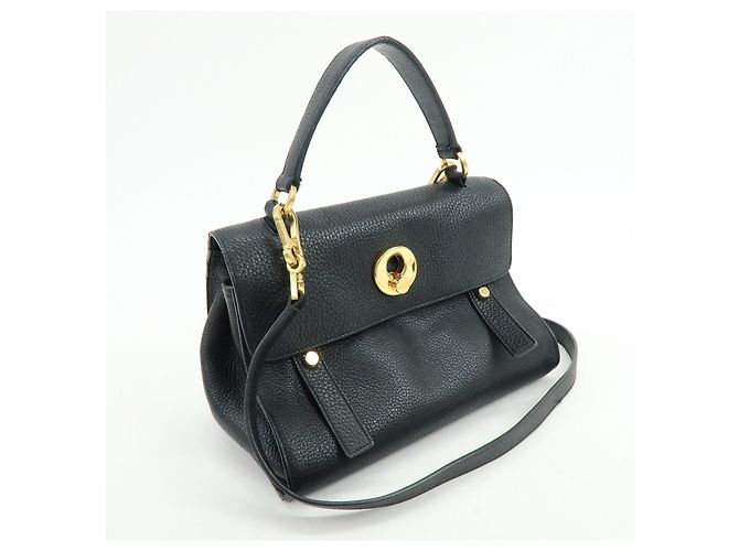 Autre Marque SAINT LAURENT PARIS Borsa a mano e a tracolla 2Way Muse Two in pelle Nero - vista 4