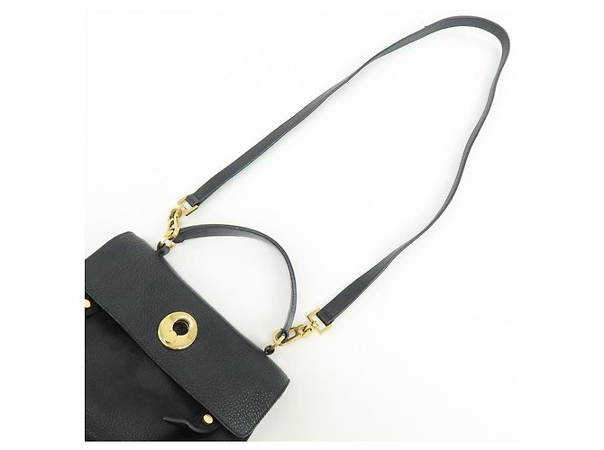 Autre Marque SAINT LAURENT PARIS Borsa a mano e a tracolla 2Way Muse Two in pelle Nero - vista 5