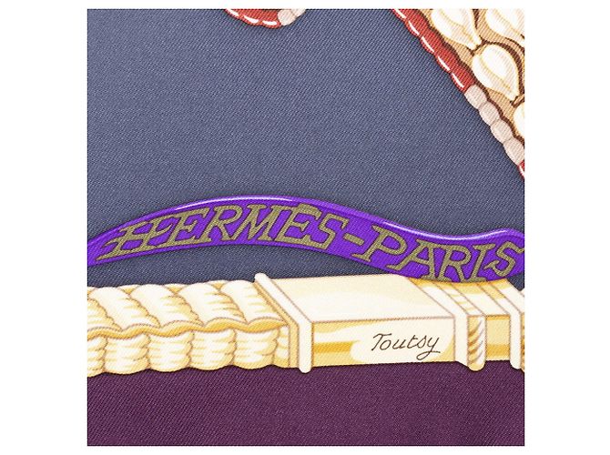 Hermès Hermes Carre 90 Ceintures et Liens Tuch - Ansicht 5
